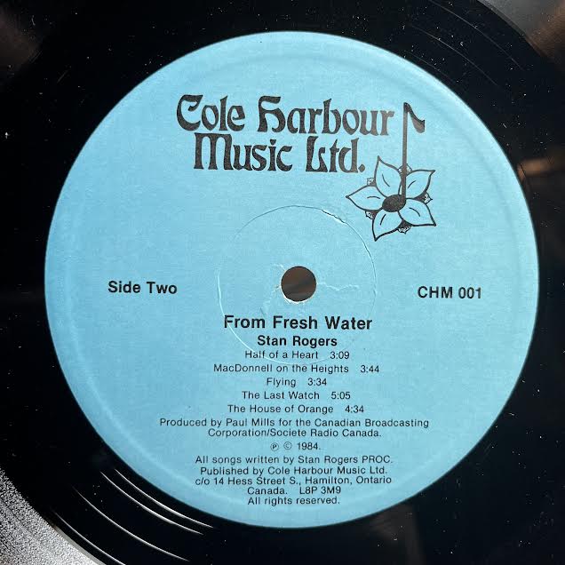 Stan Rogers - From Fresh Water (VINYL) | Near Mint (NM or M-)