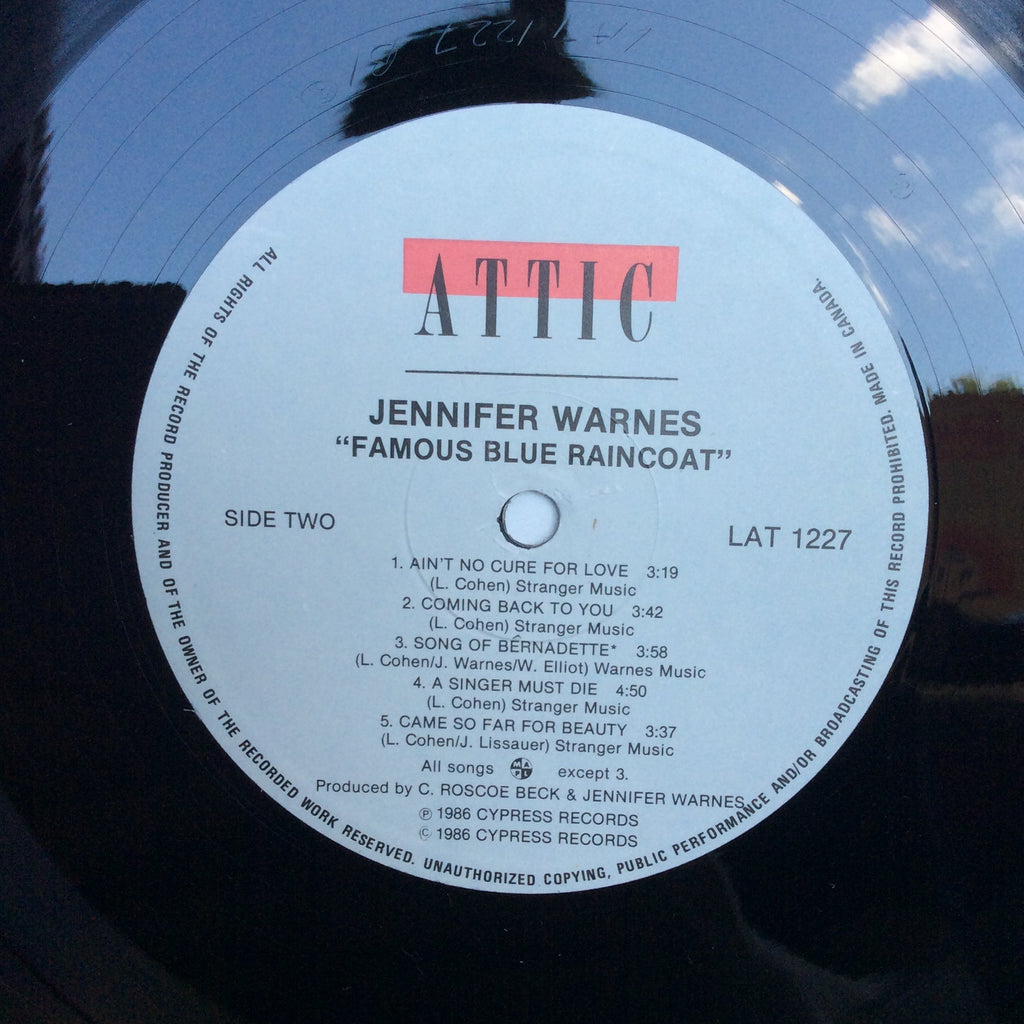Famous Blue Raincoat (The Songs Of Leonard Cohen) (VINYL) | Near Mint (NM) Near Mint (NM)