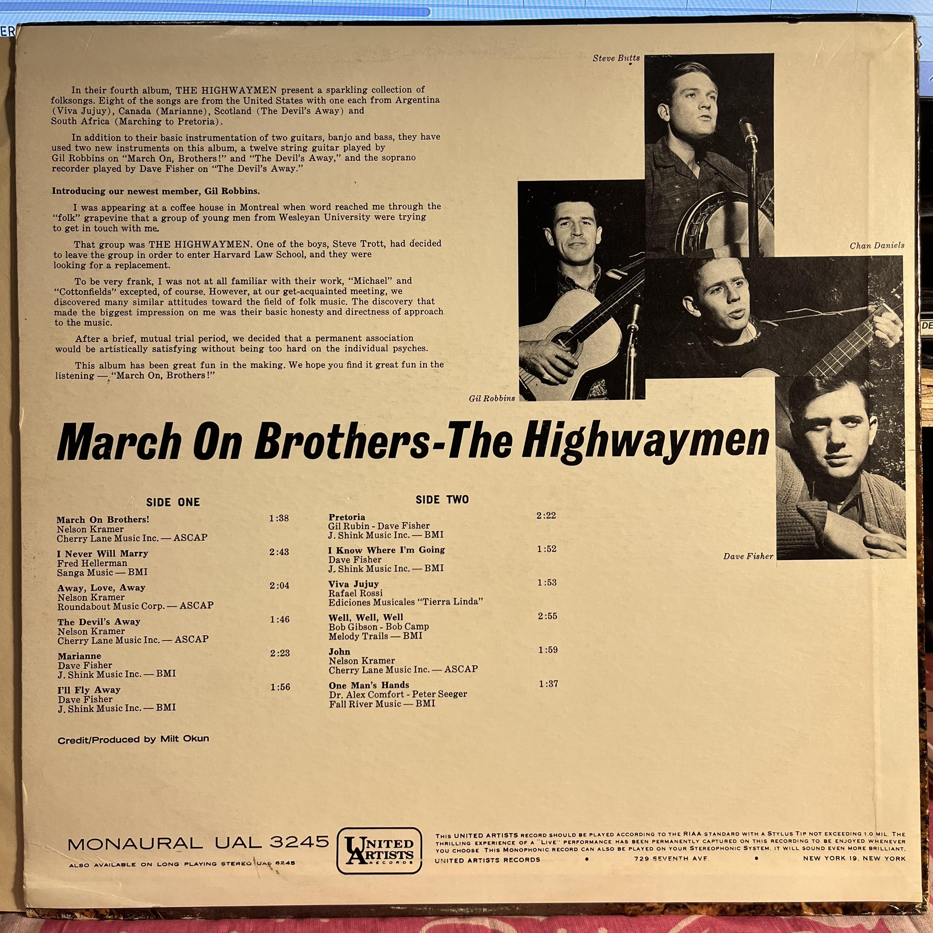 March On Brothers | Near Mint (NM) Excellent (EX)