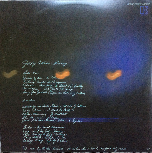 Judy Collins - Living *PITMAN* | Near Mint (NM) Near Mint (NM)