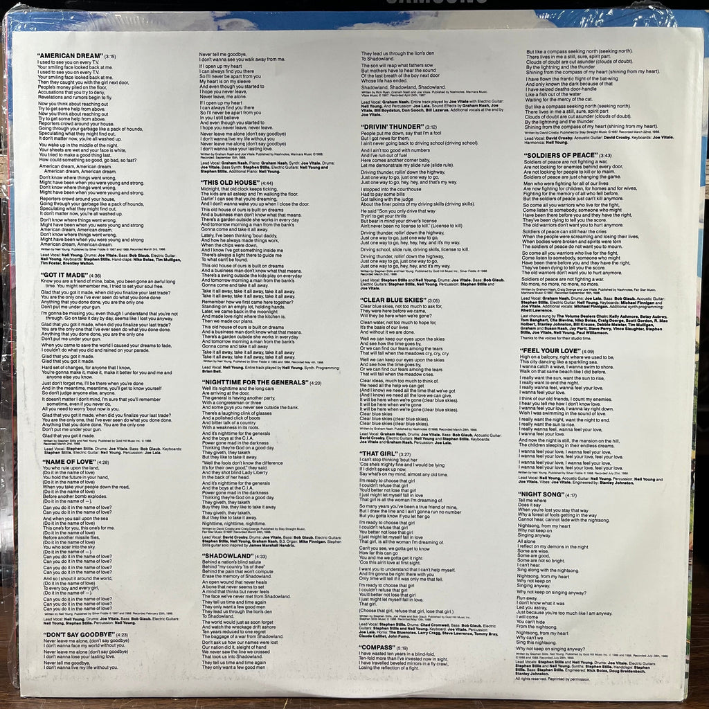 American Dream (VINYL) | Near Mint (NM) Near Mint (NM)