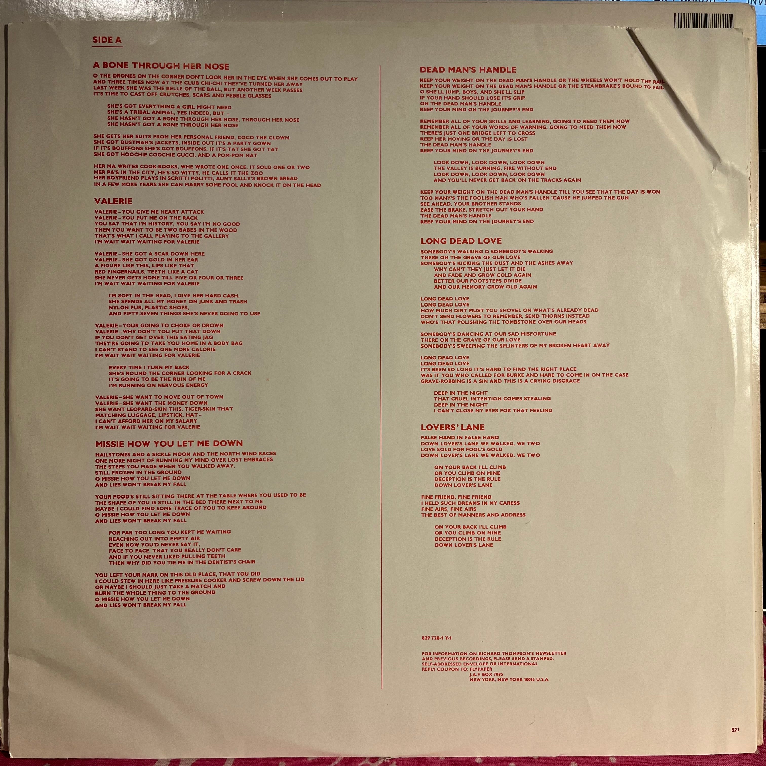 Richard Thompson - Daring Adventures *HRM* | Near Mint (NM) Excellent (EX)