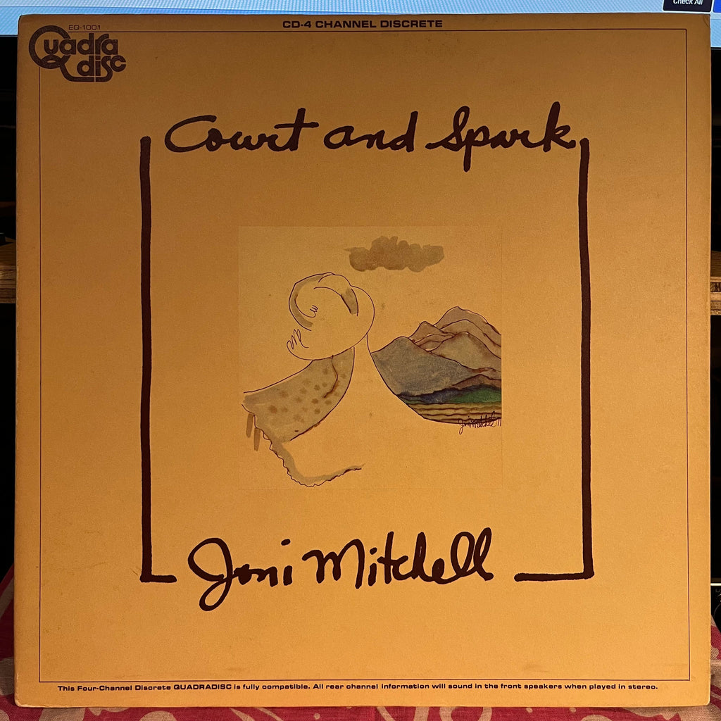 Joni Mitchell - Court And Spark *QUADRAPHONIC* | Near Mint (NM) Excellent (EX)