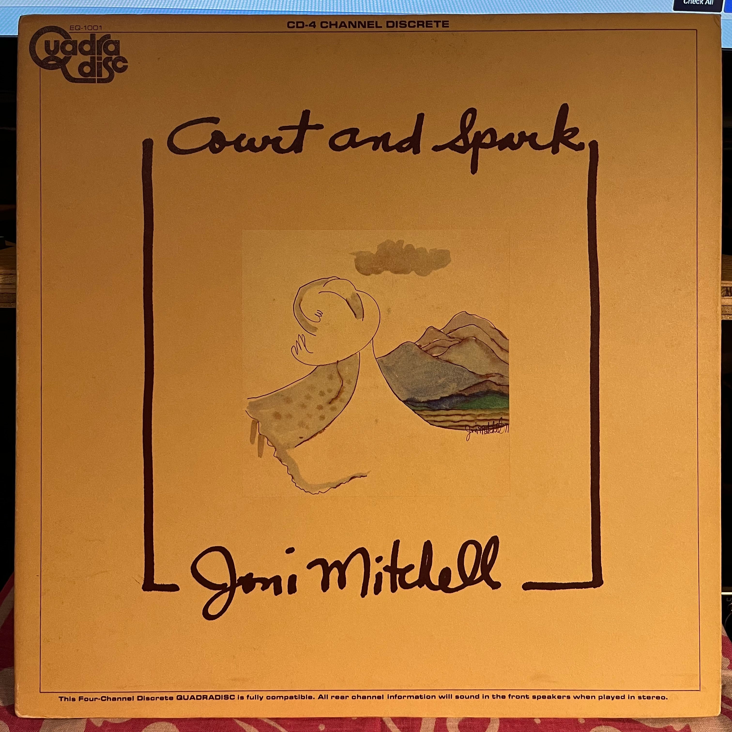 Joni Mitchell - Court And Spark *QUADRAPHONIC* | Near Mint (NM) Excellent (EX)