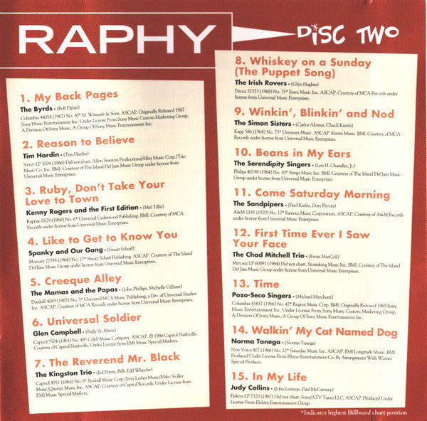 Various - The Folk Years Reason To Believe | Near Mint (NM) Near Mint (NM)