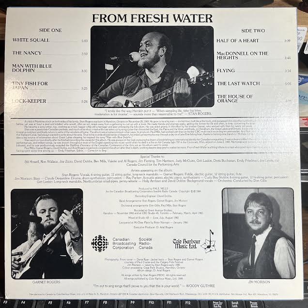 Stan Rogers - From Fresh Water (VINYL) | Near Mint (NM or M-)