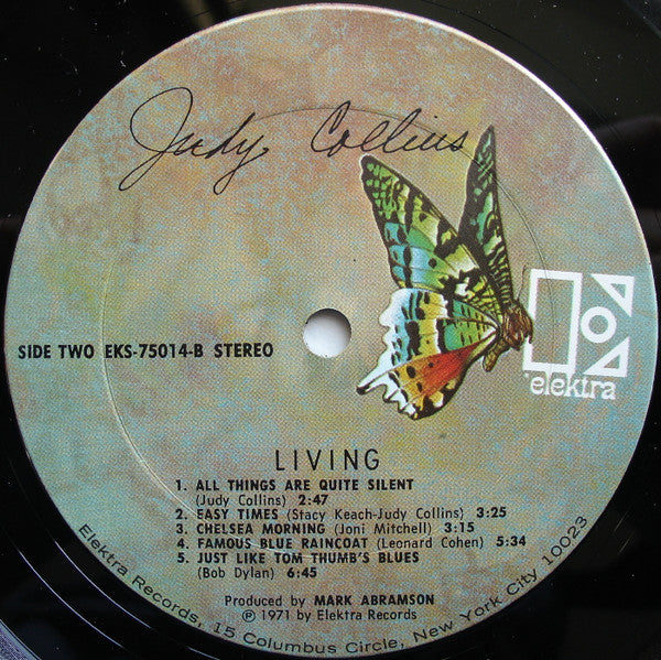 Judy Collins - Living *PITMAN* | Near Mint (NM) Near Mint (NM)