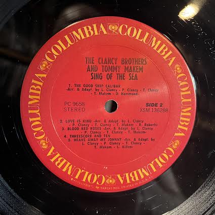 The Clancy Brothers & Tommy Makem - Sing Of The Sea (VINYL) | Near Mint (NM or M-)