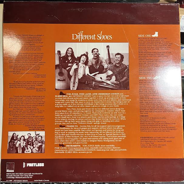Different Shoes - One Size Feets All (VINYL) | Near Mint (NM or M-)