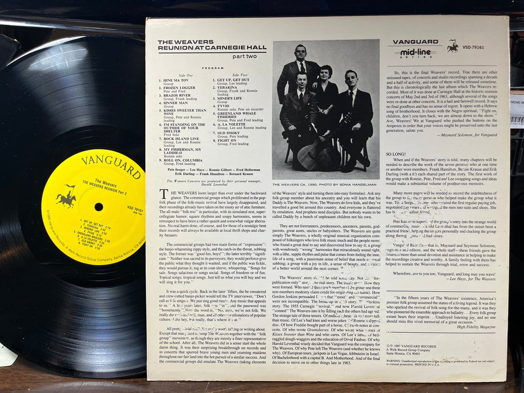 Reunion At Carnegie Hall Part 2 (VINYL) | Near Mint (NM) Near Mint (NM)
