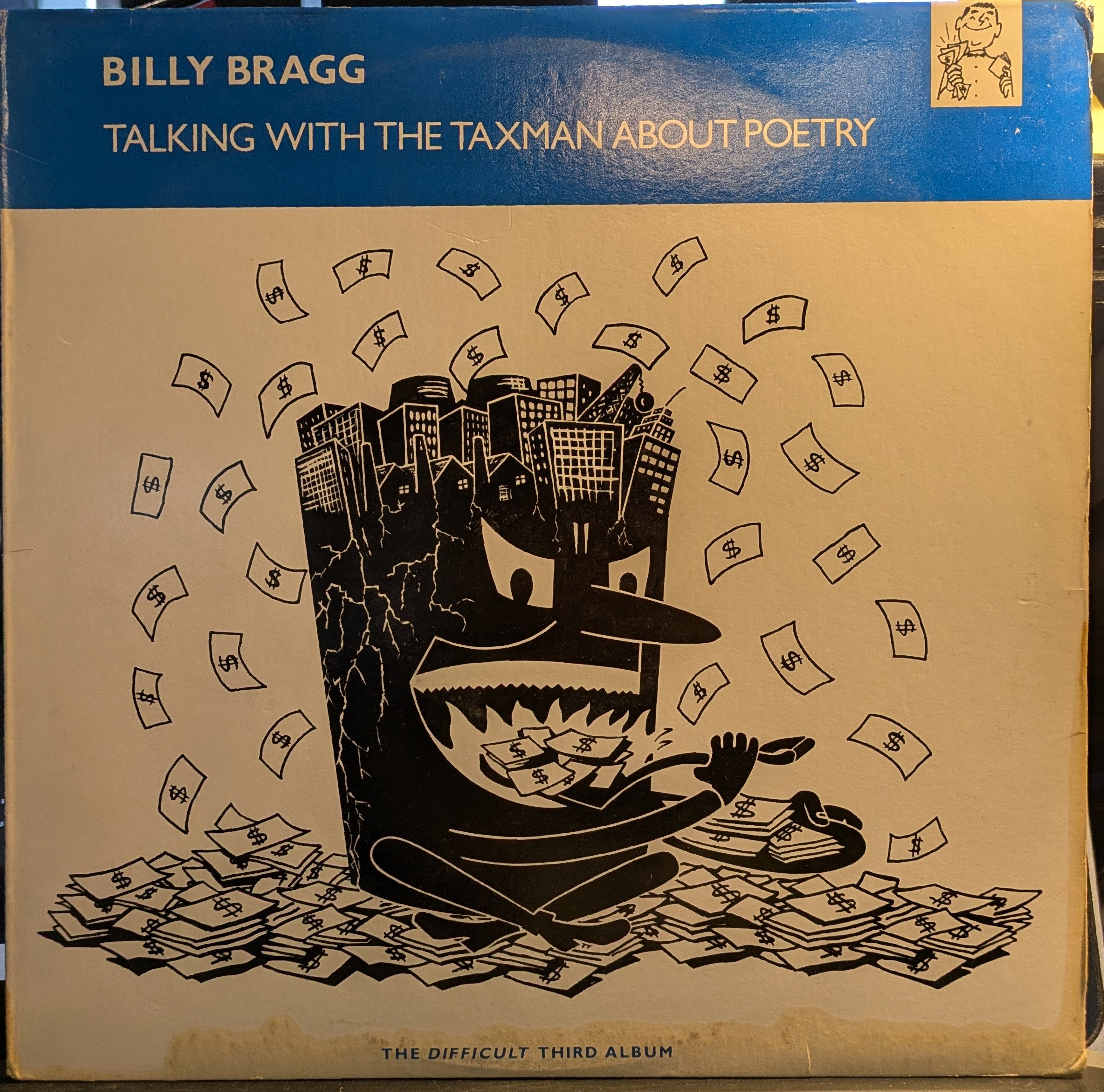 Billy Bragg - Talking With The Taxman About Poetry (VINYL) | Very Good Plus (VG+) Very Good (VG)