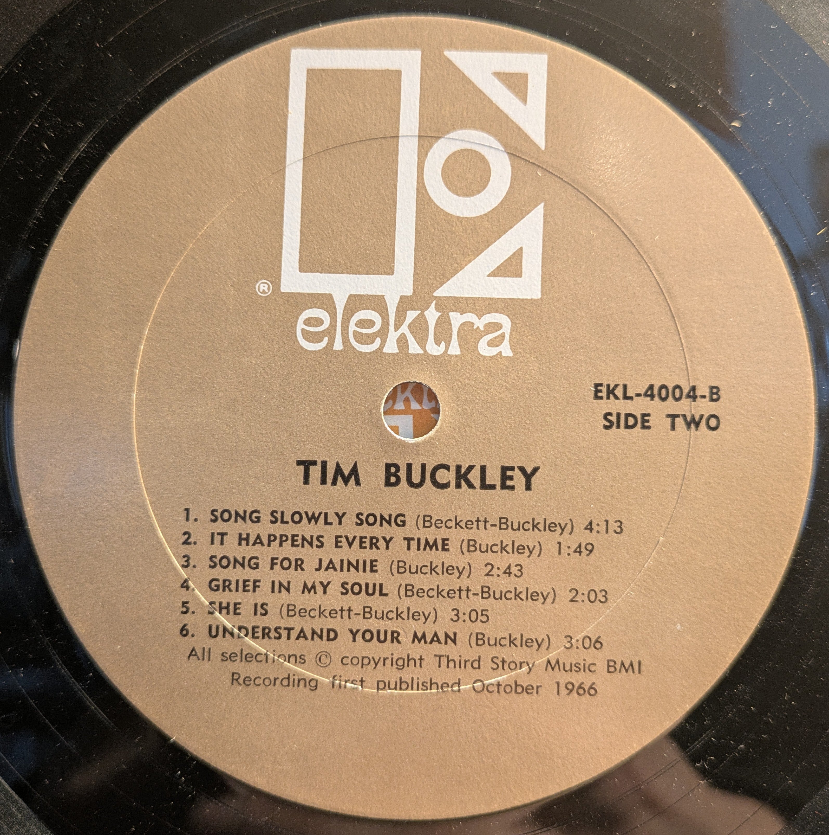 Tim Buckley - Tim Buckley (VINYL) | Very Good Plus (VG+) Excellent (EX)