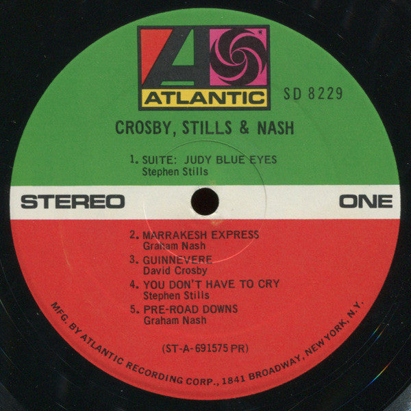 Crosby, Stills & Nash - Crosby, Stills & Nash (VINYL) | Very Good Plus (VG+) Excellent (EX)