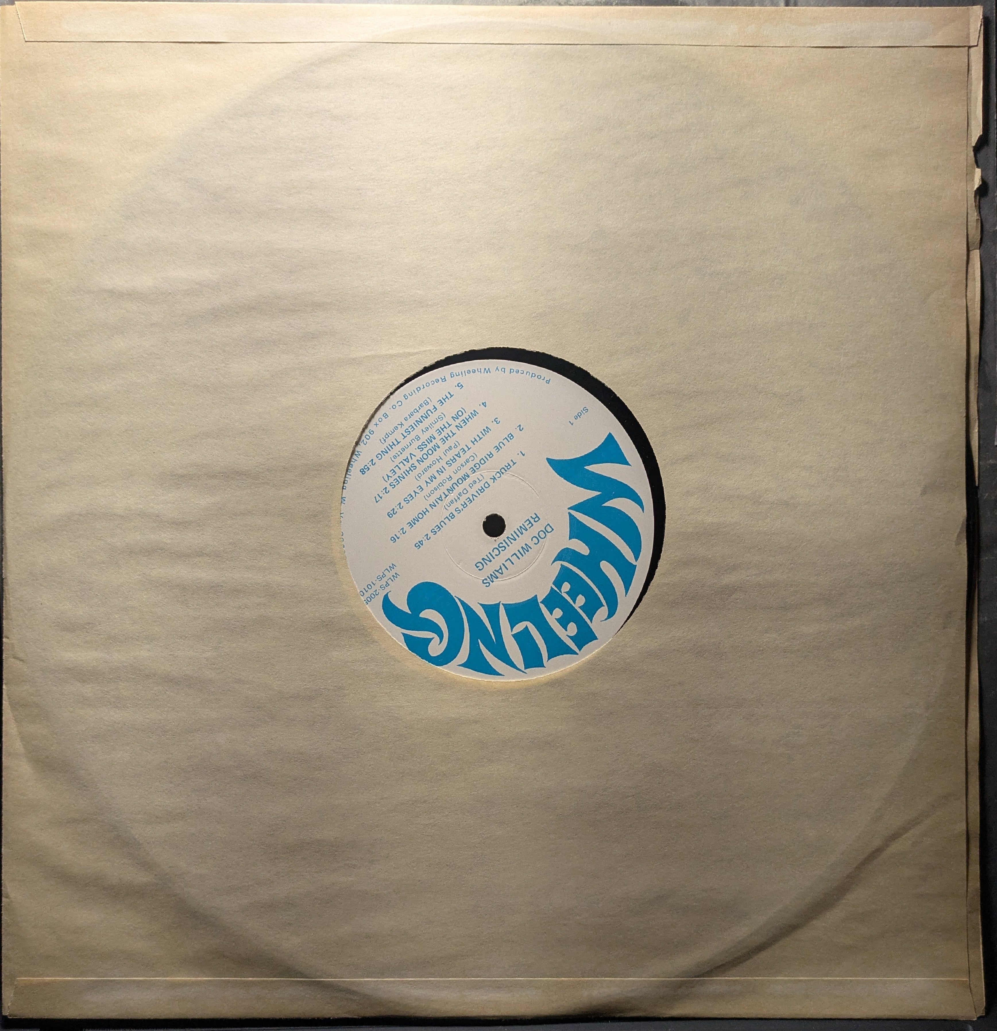 Reminiscing (VINYL) | Very Good (VG) Very Good Plus (VG+)