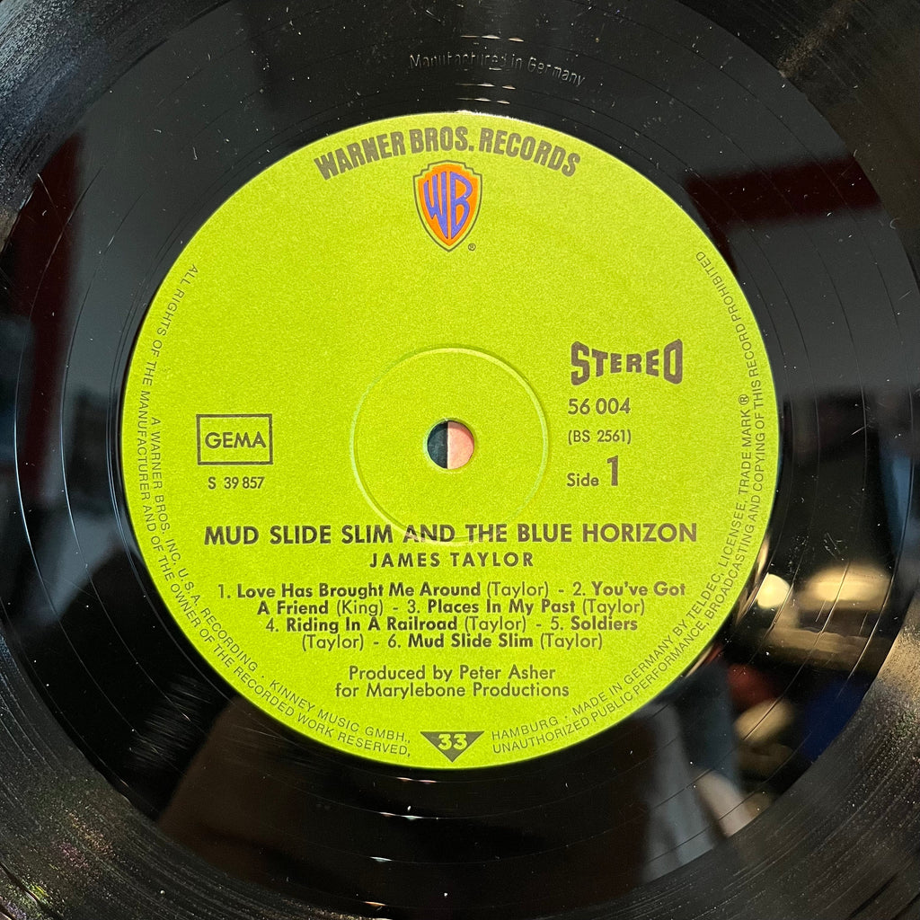 James Taylor (2) - Mud Slide Slim And The Blue Horizon *GERMANY* | Very Good (VG) Excellent (EX)