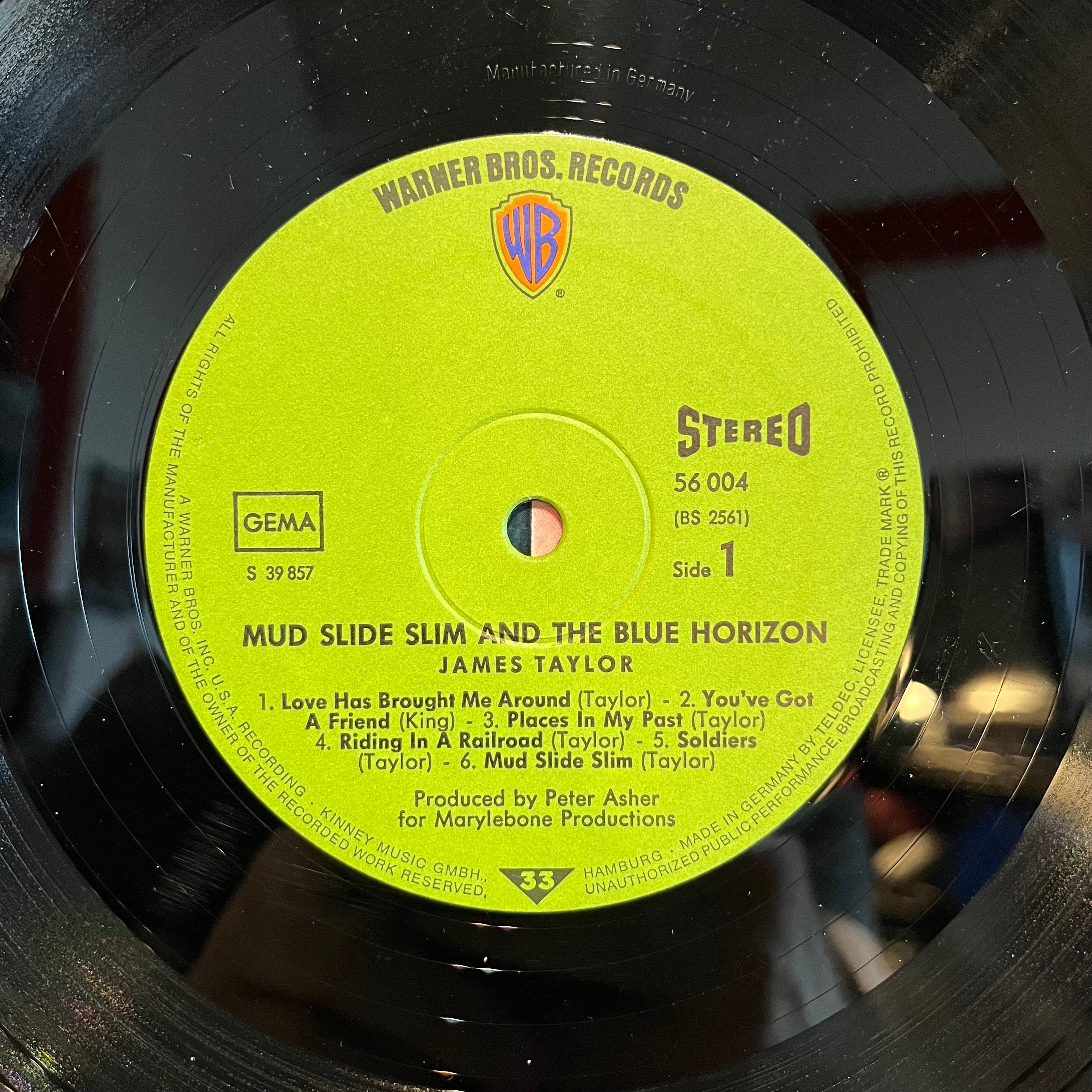 James Taylor (2) - Mud Slide Slim And The Blue Horizon *GERMANY* | Very Good (VG) Excellent (EX)