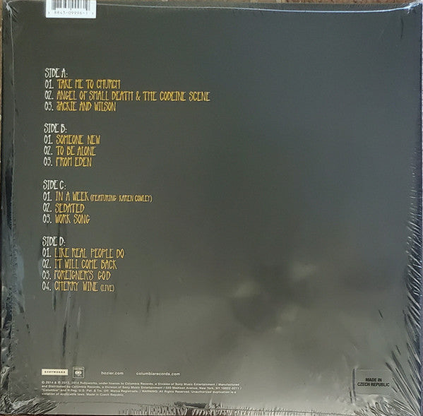 Hozier (BONUS CD) | Mint (M) Mint (M)