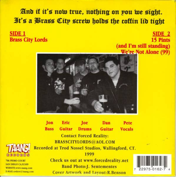 Forced Reality - Give'em The Brass! | Near Mint (NM)