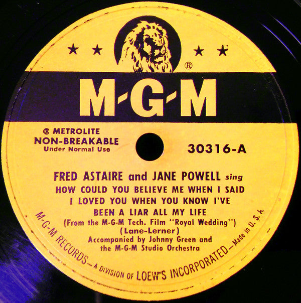 How Could You Believe Me When I Said I Loved You When You Know I've Been A Liar All My Life / Too Late Now | Very Good (VG) Generic