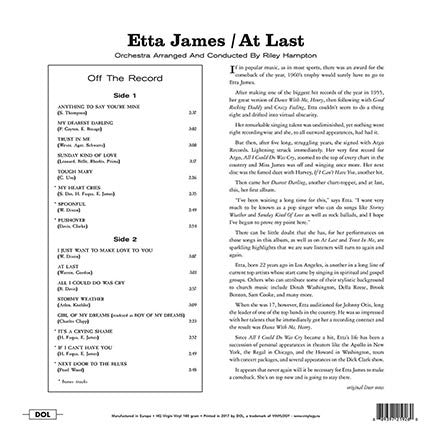 At Last! (VINYL) | Excellent (EX) Mint (M)