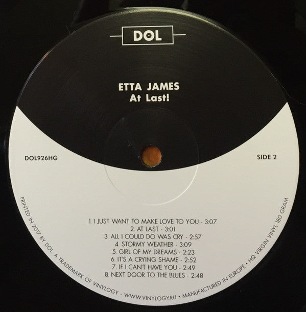 At Last! (VINYL) | Excellent (EX) Mint (M)