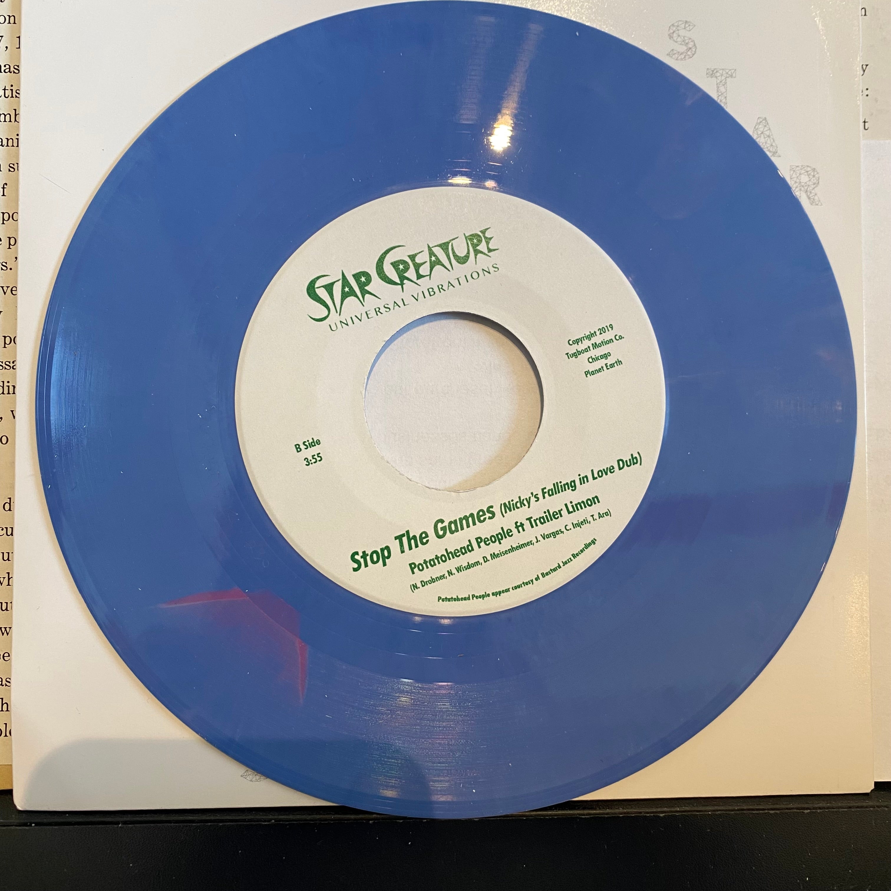 Stop the Games (7" VINYL) | Mint (M) Mint (M)