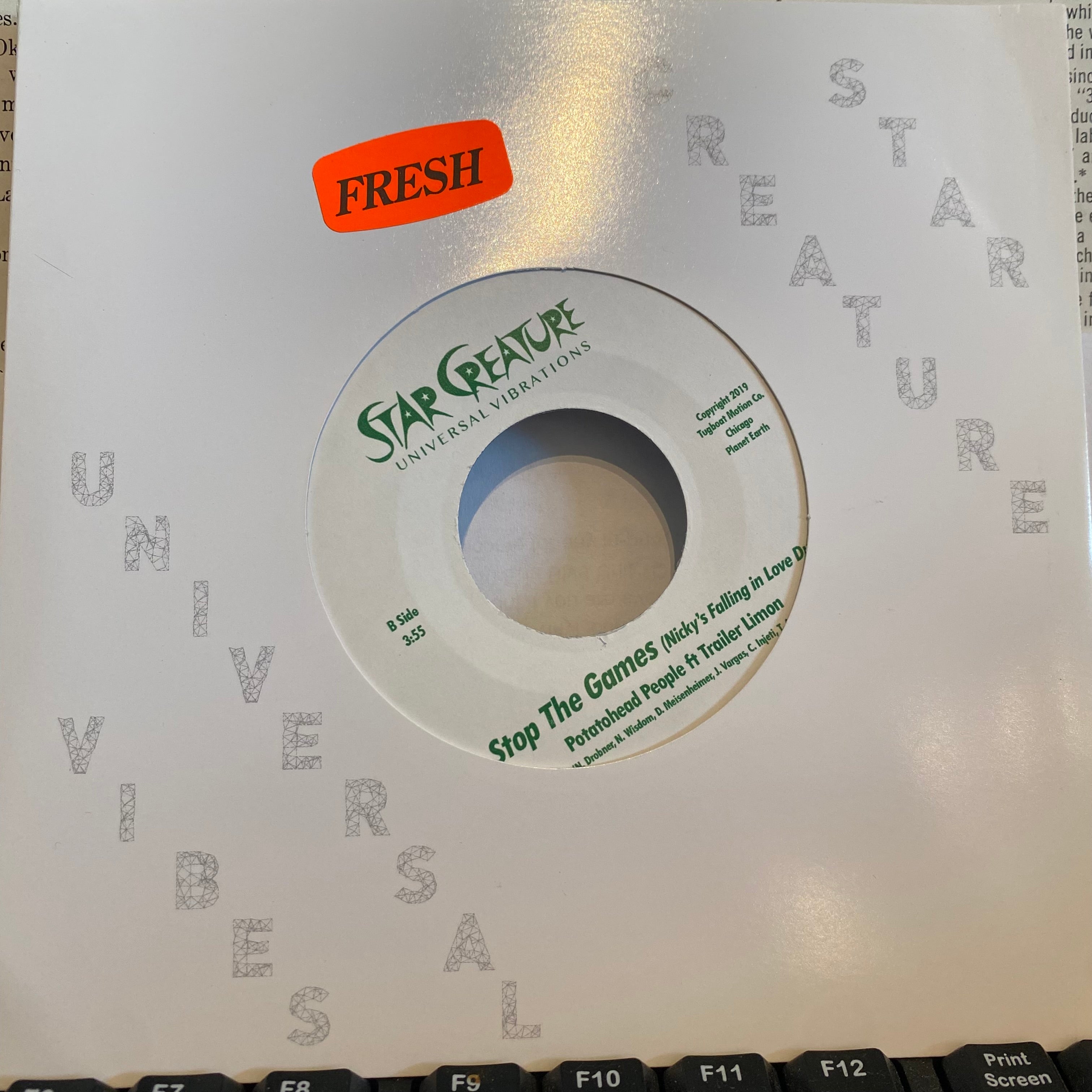 Stop the Games (7" VINYL) | Mint (M) Mint (M)