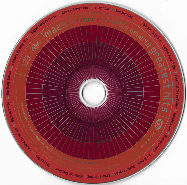 Maze Featuring Frankie Beverly - Greatest Hits (CD) | Mint (M) Mint (M)