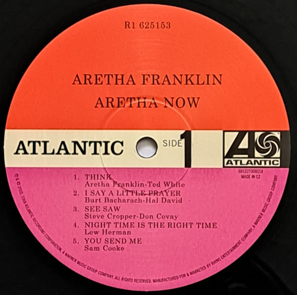 Aretha Now (VMP VINYL) | Mint (M) Mint (M)