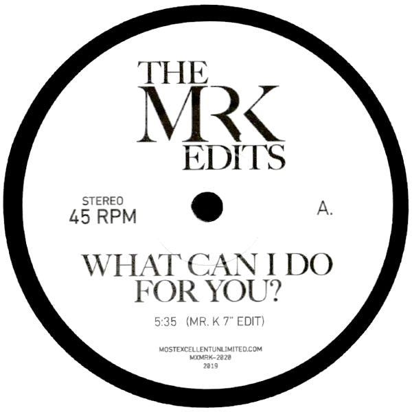 What Can I Do For You / Messin' With My Mind (7" VINYL) | Mint (M) Generic