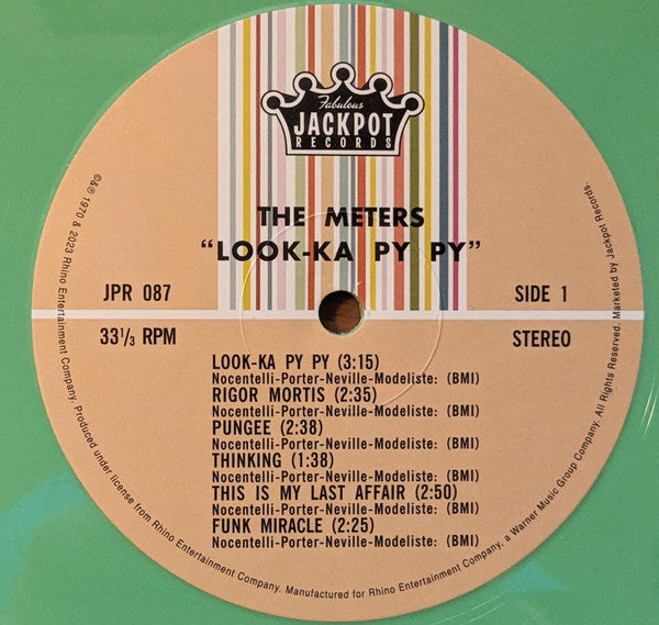 Look-Ka Py Py (SPRING GREEN VINYL) | Mint (M) Mint (M)