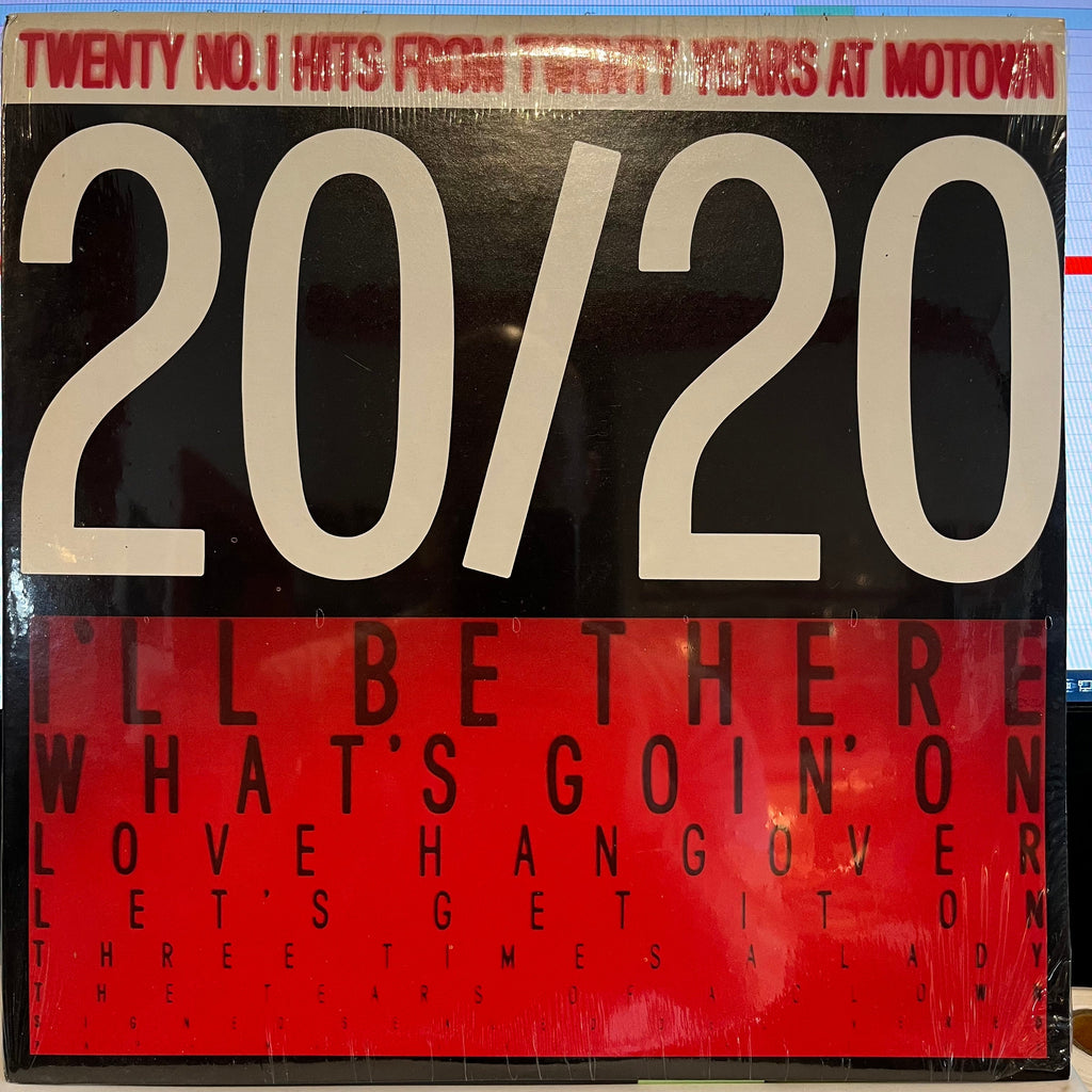 20/20 Twenty No.1 Hits From Twenty Years At Motown *SEALED* | Mint (M) Near Mint (NM)