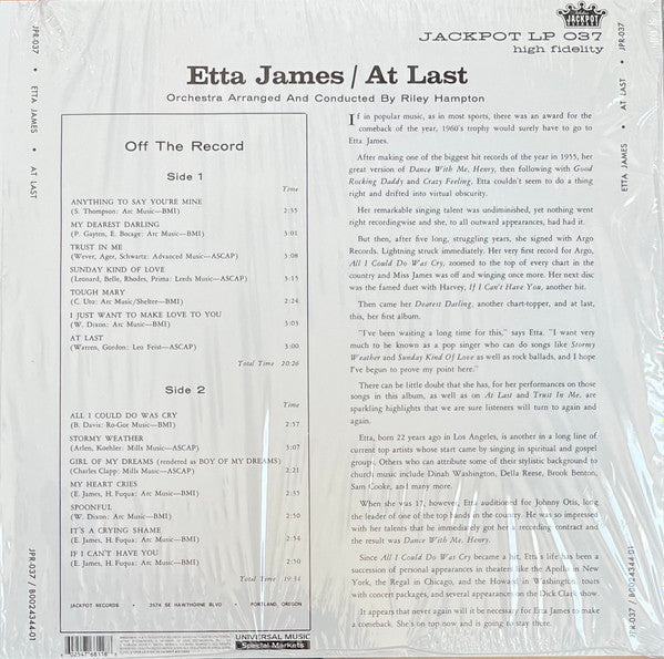 At Last! (VINYL) | Mint (M) Mint (M)