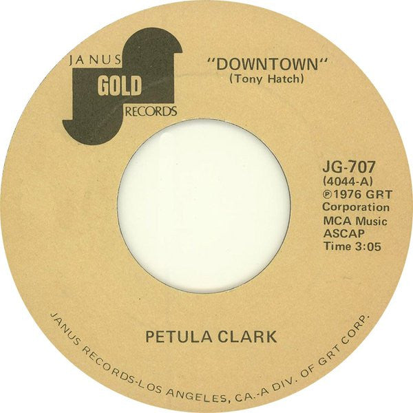 Minnie Ripperton / Petula Clark - Les Fleur / Downtown | Excellent (EX) Generic
