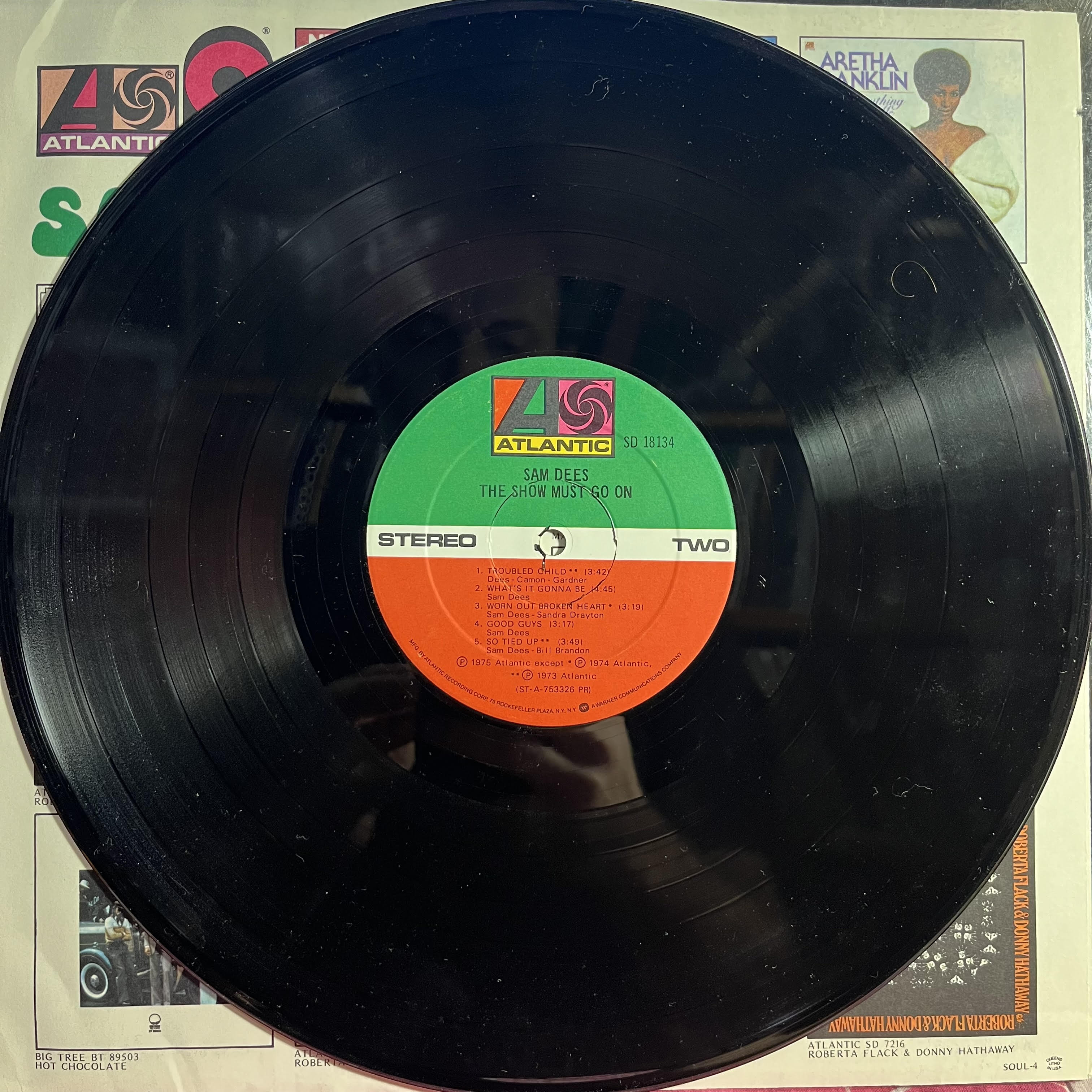 Sam Dees - The Show Must Go On *PRESSWELL/SHRINK* | Excellent (EX) Excellent (EX)