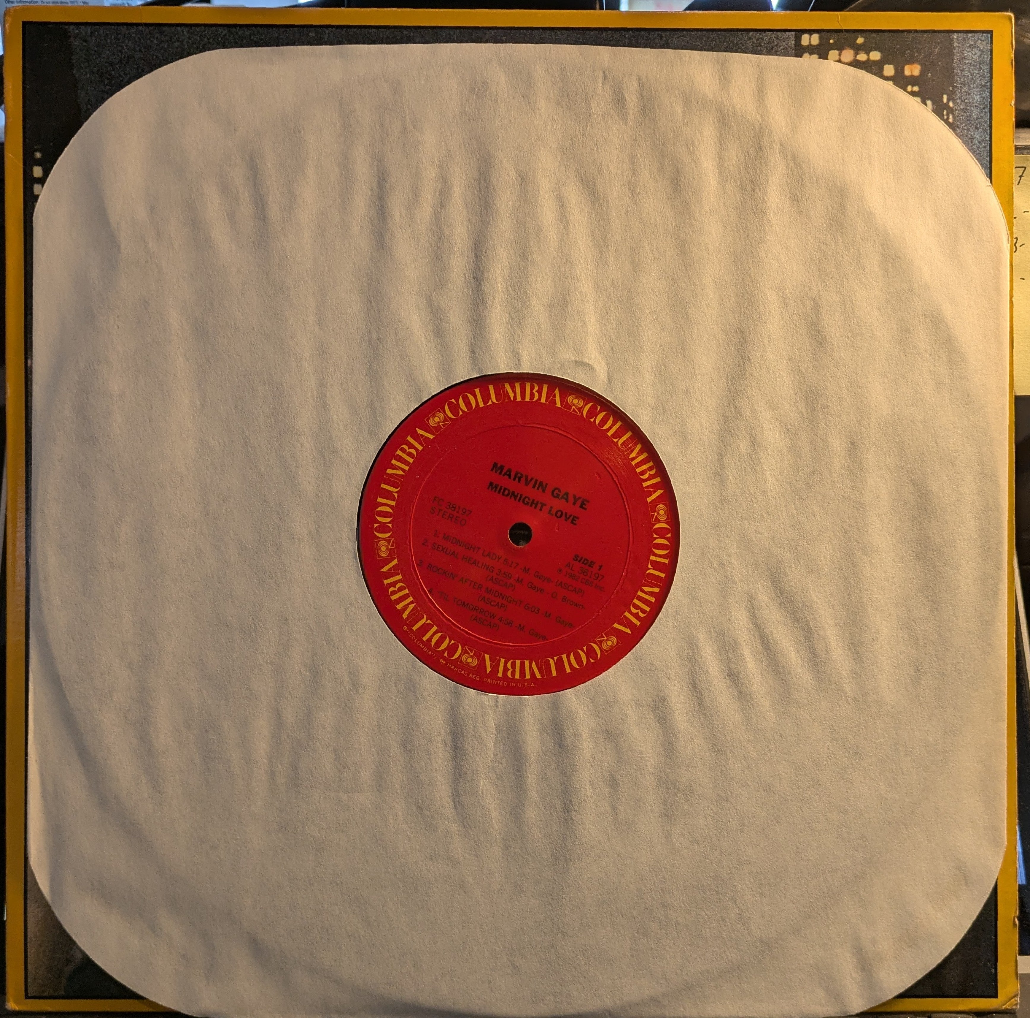 Marvin Gaye - Midnight Love (VINYL) | Excellent+ (EX+) Excellent+ (EX+)