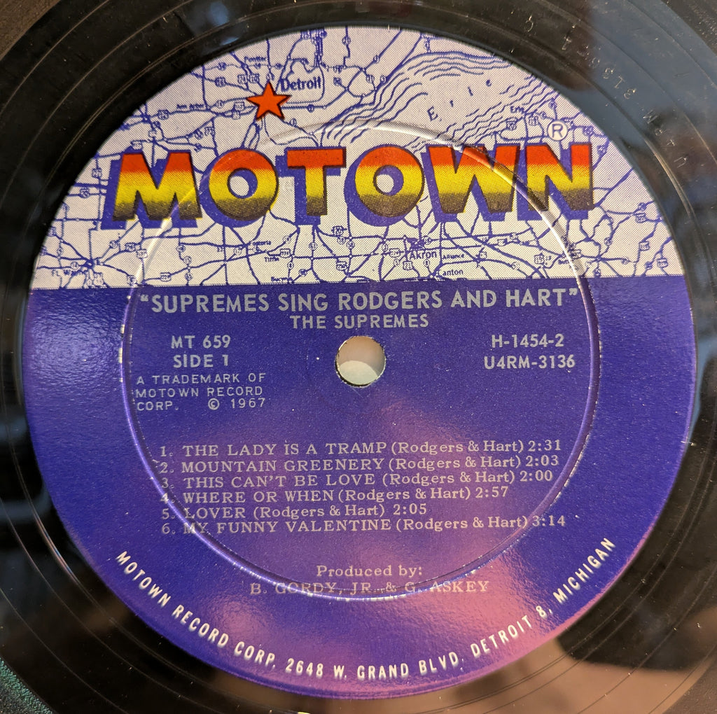 The Supremes - The Supremes Sing Rodgers & Hart (VINYL) | Excellent+ (EX+) Excellent (EX)