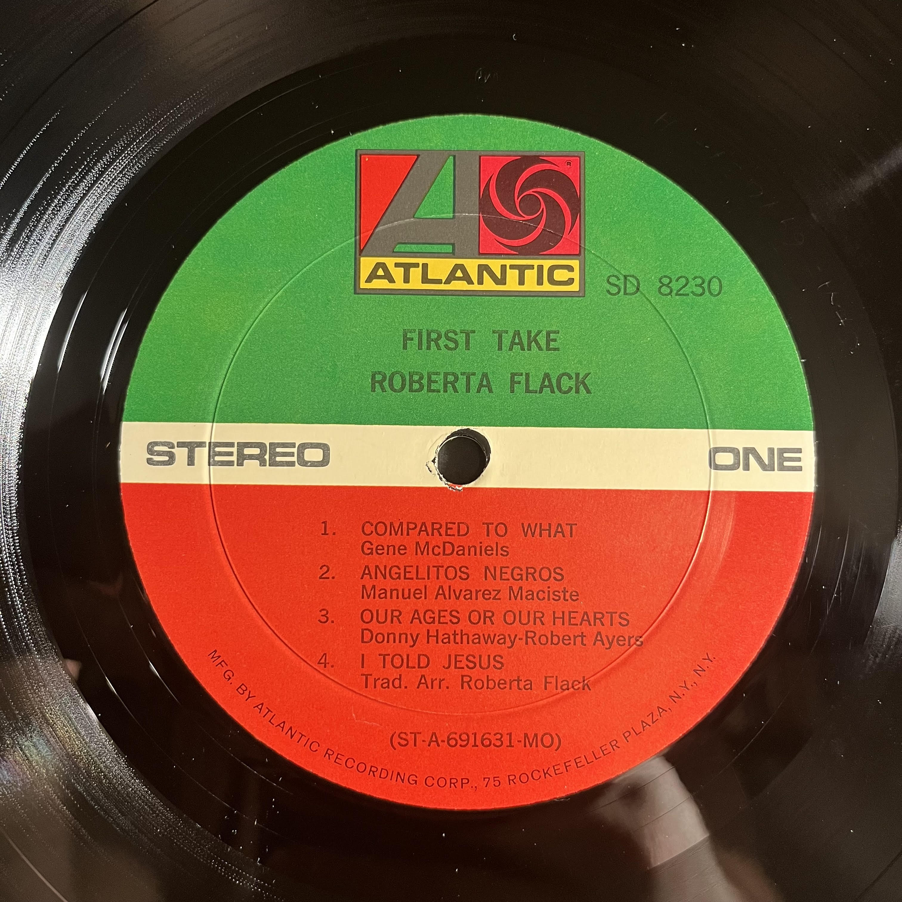 Roberta Flack - First Take *MONARCH/REPRESS* | Excellent (EX) Near Mint (NM)