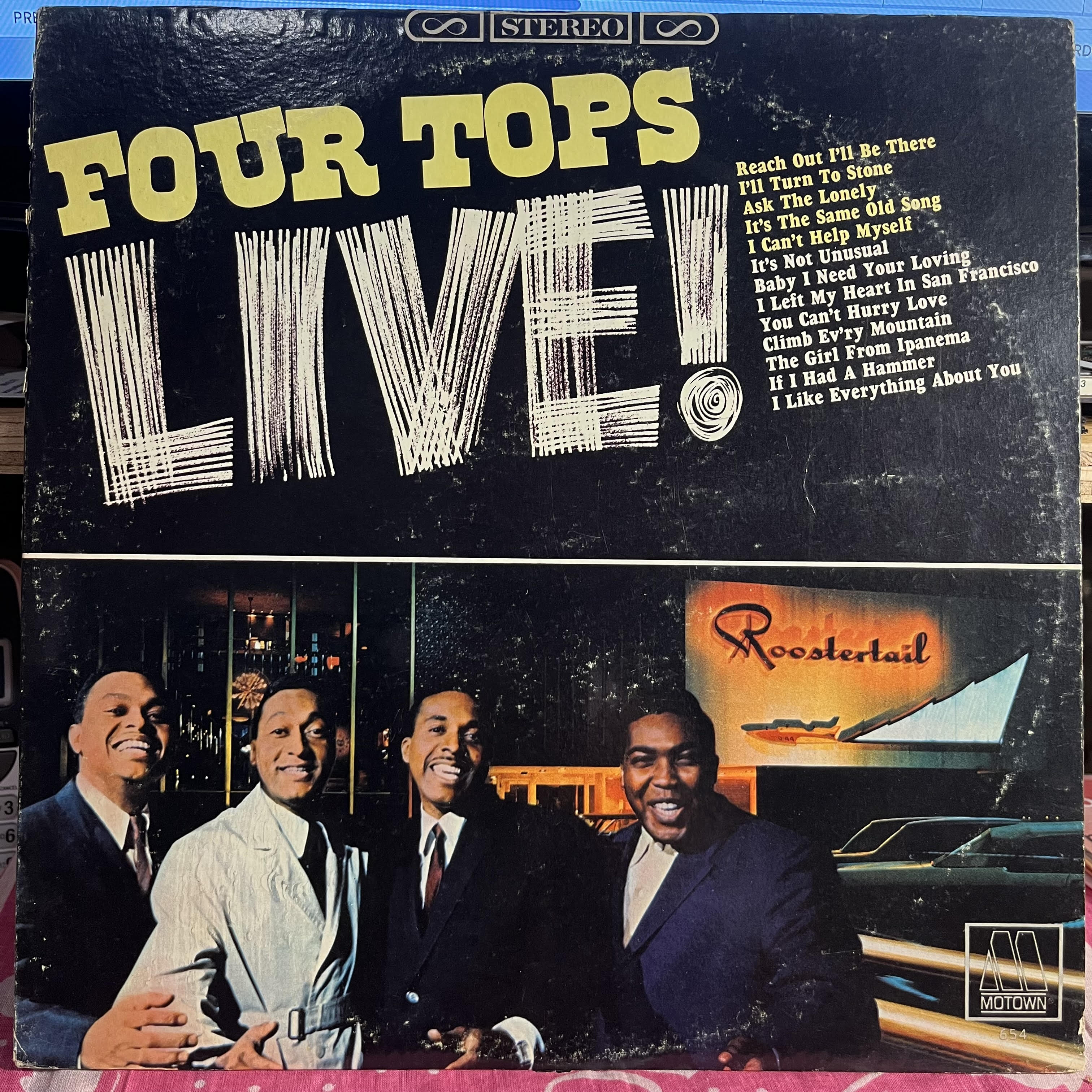 Four Tops Live | Excellent (EX) Very Good Plus (VG+)
