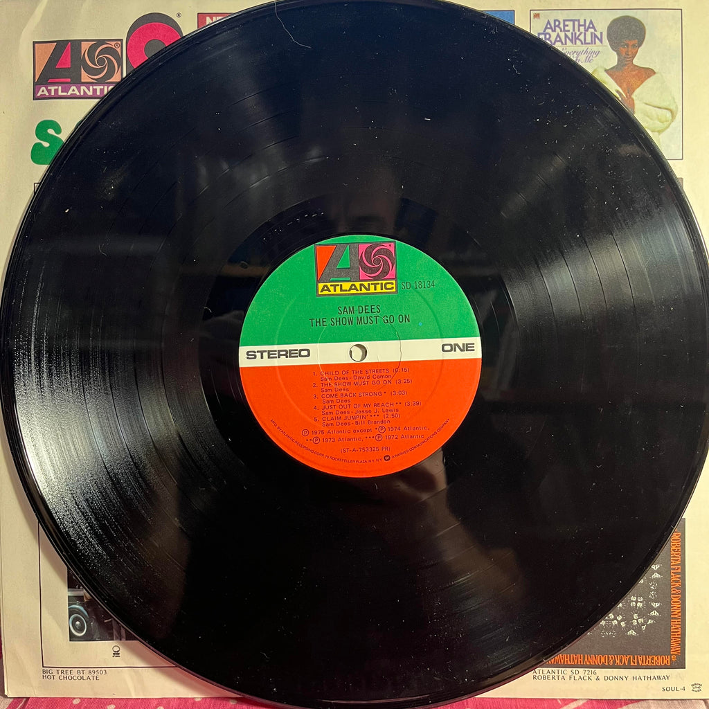 Sam Dees - The Show Must Go On *PRESSWELL/SHRINK* | Excellent (EX) Excellent (EX)