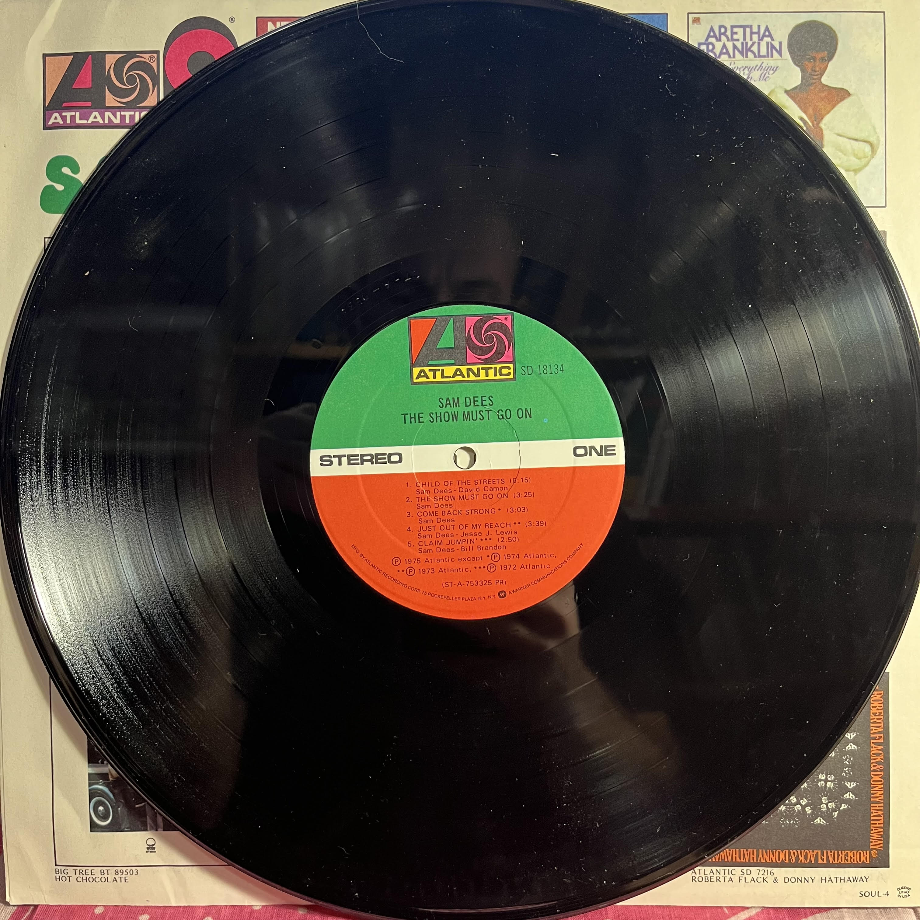 Sam Dees - The Show Must Go On *PRESSWELL/SHRINK* | Excellent (EX) Excellent (EX)