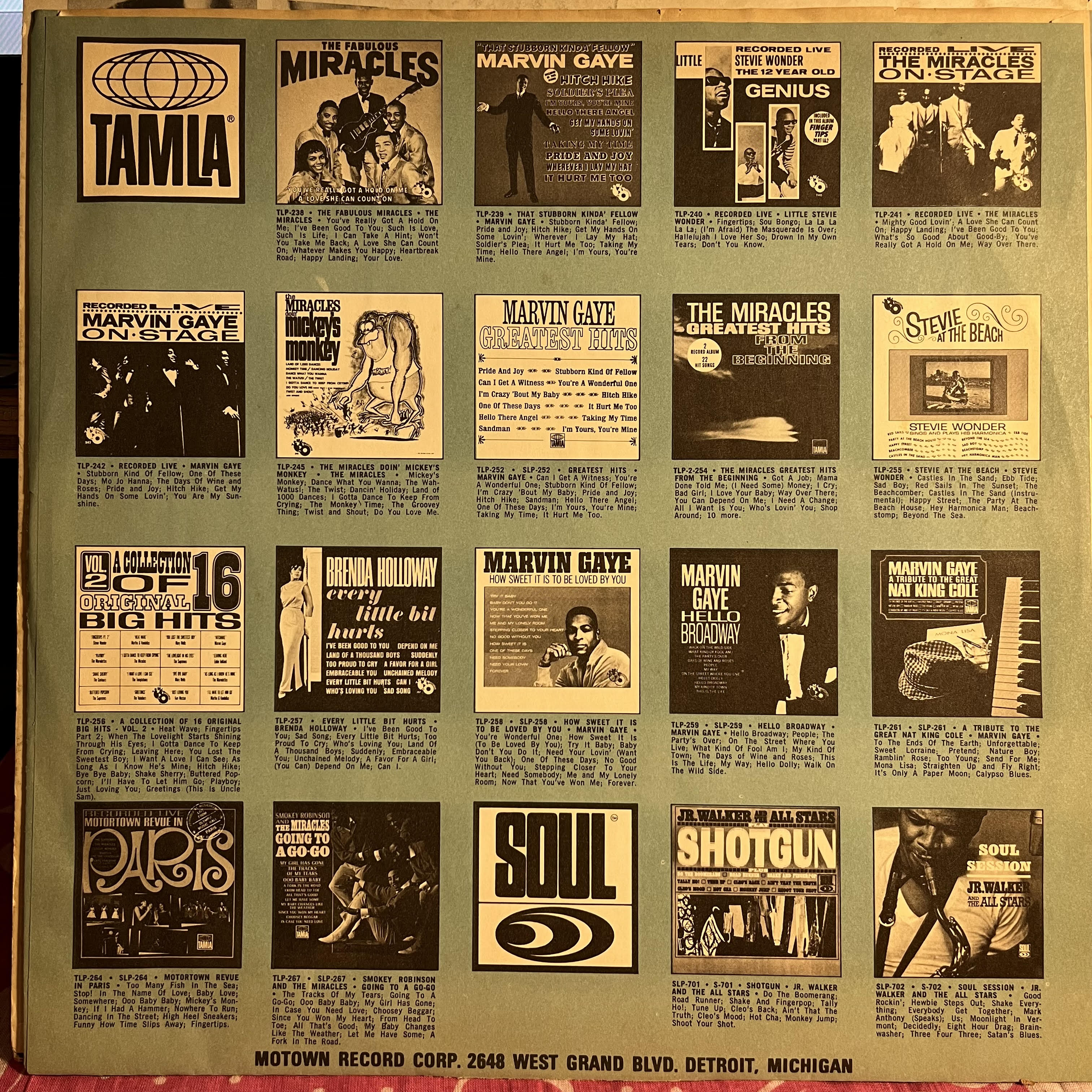 Four Tops Live | Excellent (EX) Very Good Plus (VG+)