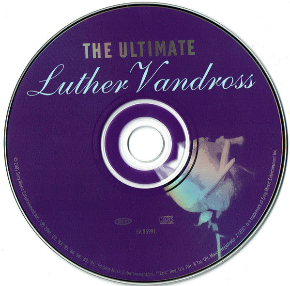 Luther Vandross - The Ultimate (CD) | Excellent+ (EX+) Very Good Plus (VG+)