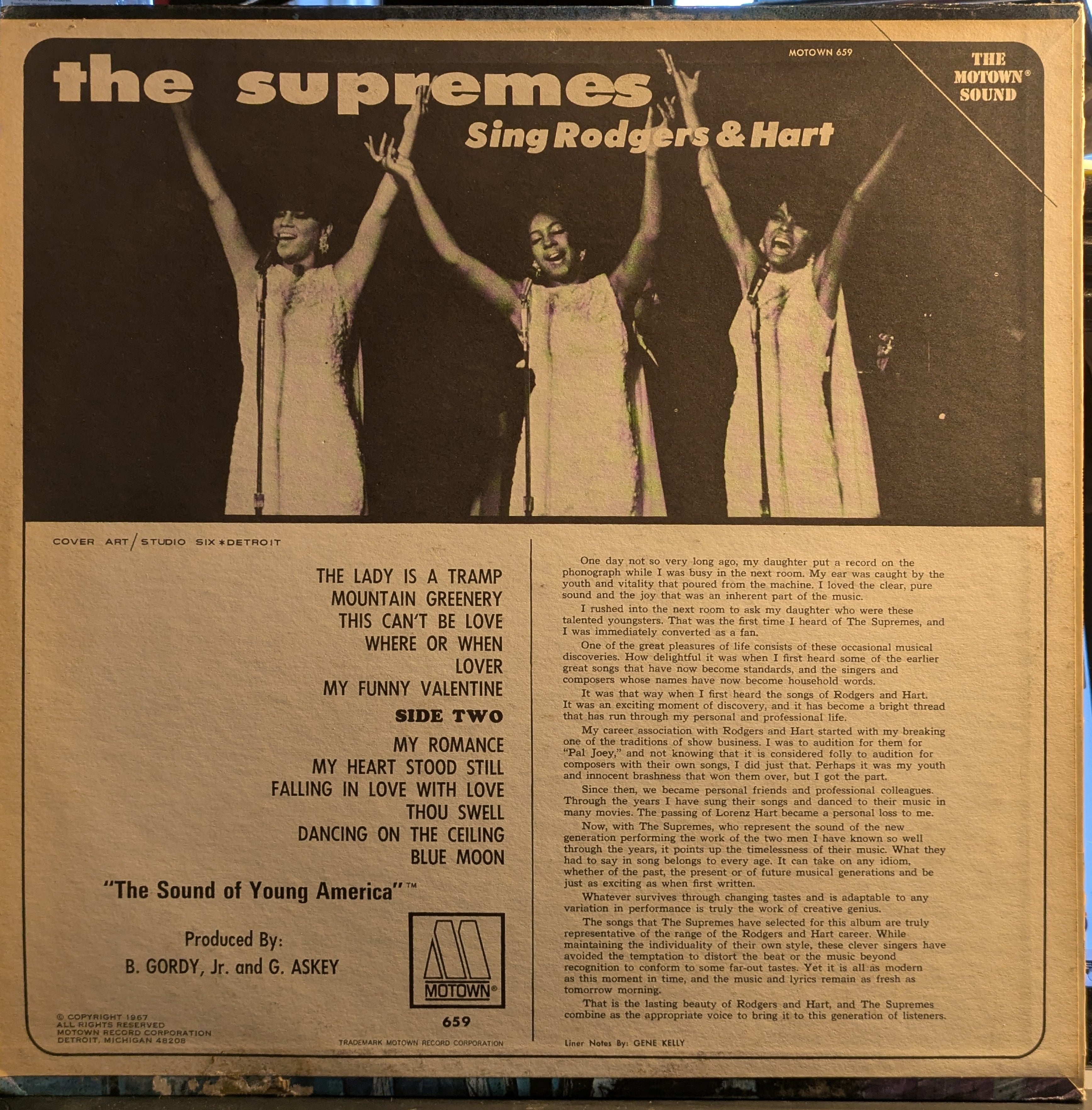 The Supremes - The Supremes Sing Rodgers & Hart (VINYL) | Excellent+ (EX+) Excellent (EX)