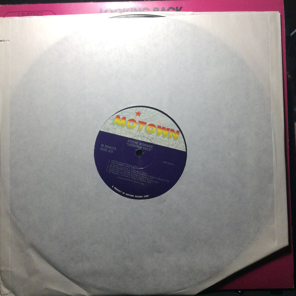 Stevie Wonder - Looking Back (3xVINYL) | Excellent+ (EX+) Very Good Plus (VG+)