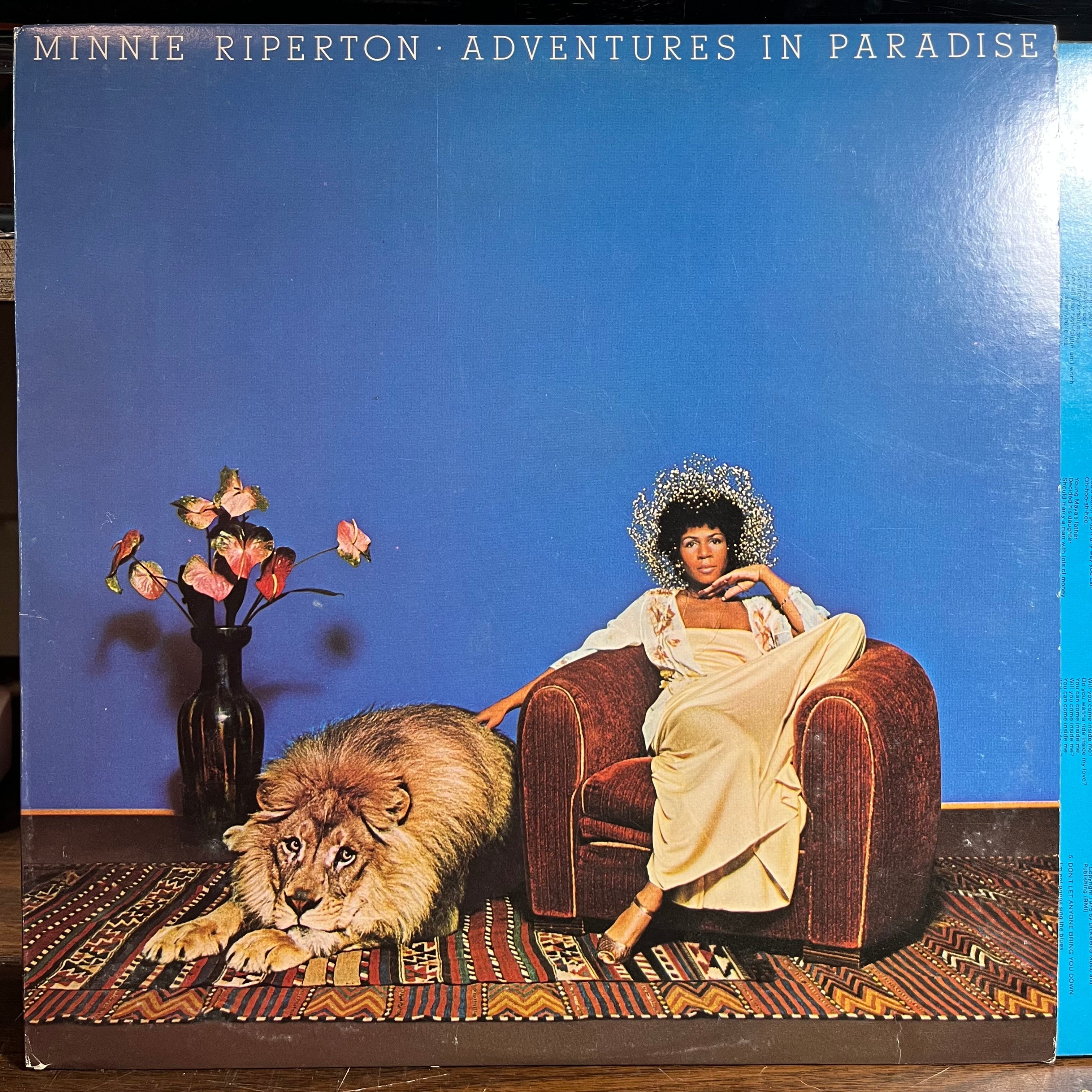 Minnie Riperton - Adventures In Paradise (VINYL) | Excellent+ (EX+) Excellent+ (EX+)