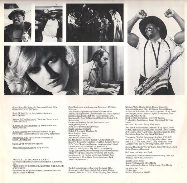 Clarence Clemons And The Red Bank Rockers - Rescue | Very Good Plus (VG+) Near Mint (NM)