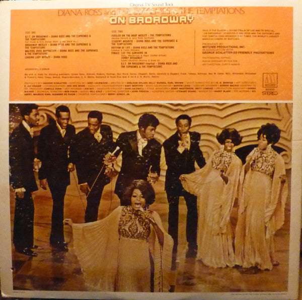 The Supremes - On Broadway (Original TV Sound Track) *ROCKAWAY* | Excellent (EX) Very Good Plus (VG+)