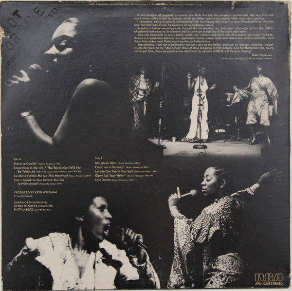 LaBelle - Pressure Cookin' | Very Good Plus (VG+) Very Good Plus (VG+)