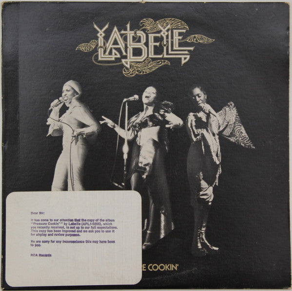 LaBelle - Pressure Cookin' | Very Good Plus (VG+) Very Good Plus (VG+)